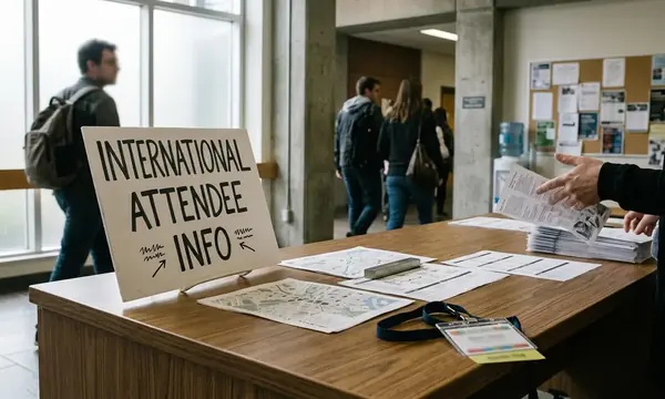 What International Attendees Need From a Conference Venue Page